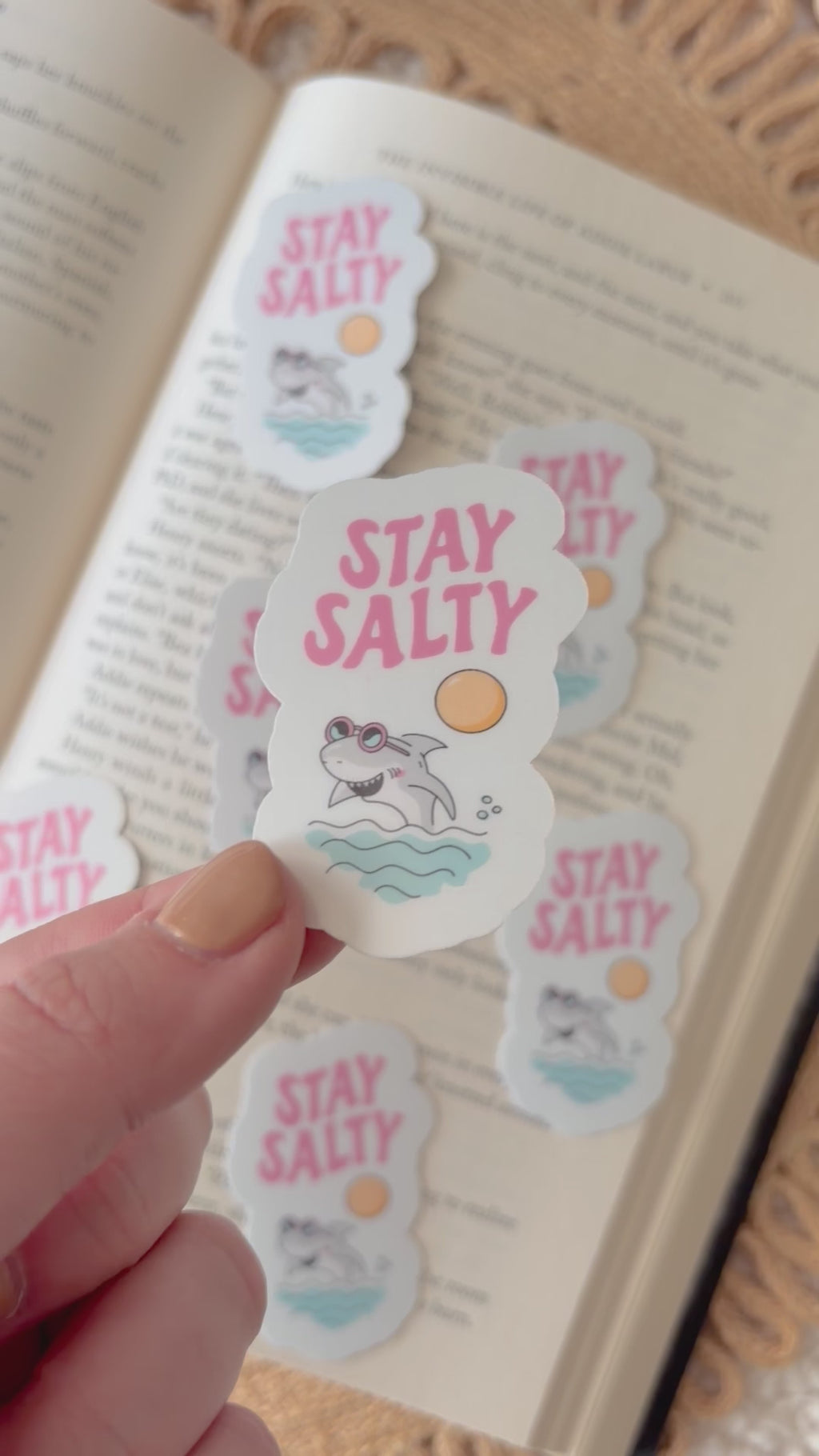 stay salty sticker