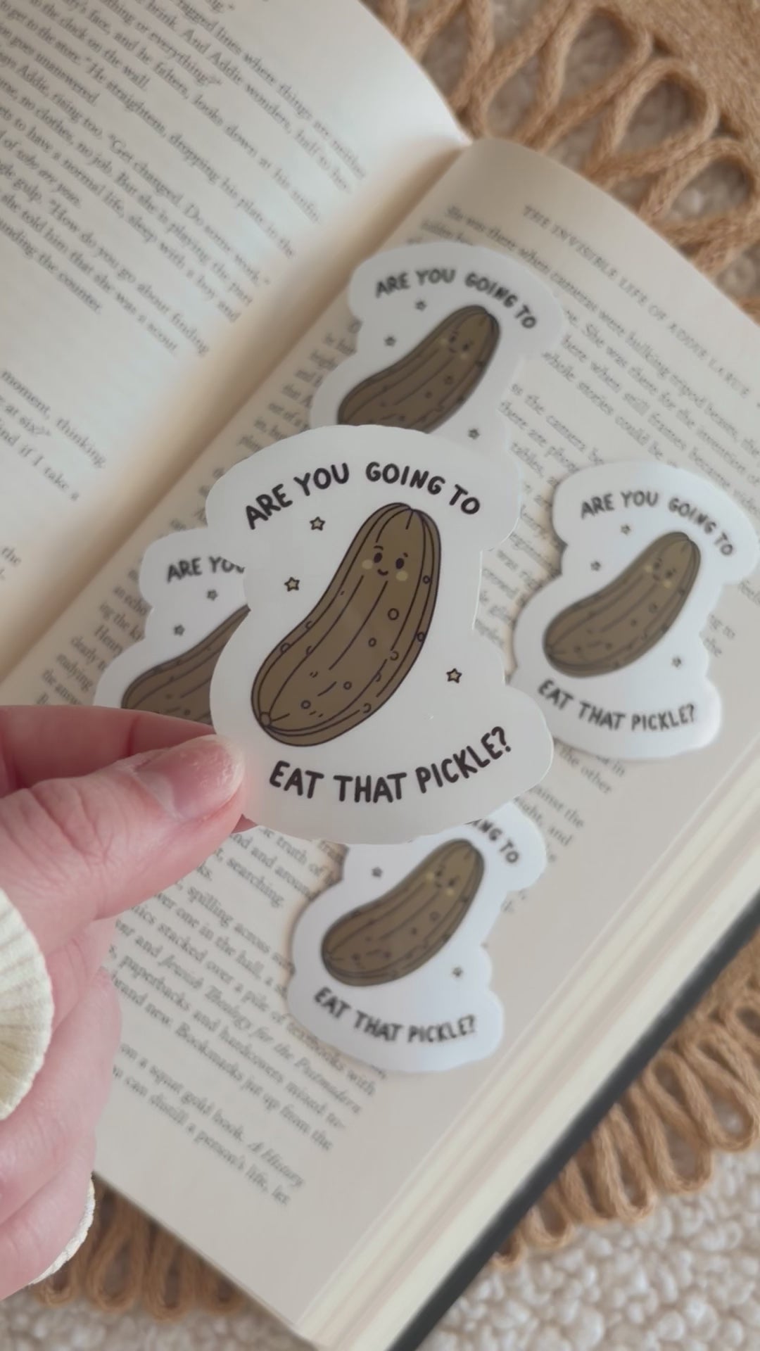 can I have that pickle sticker