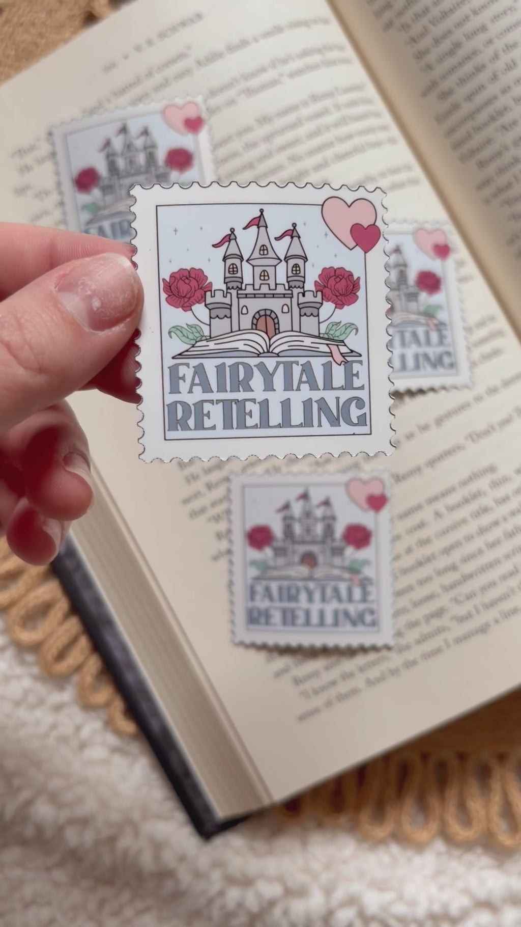 fairytale retelling sticker