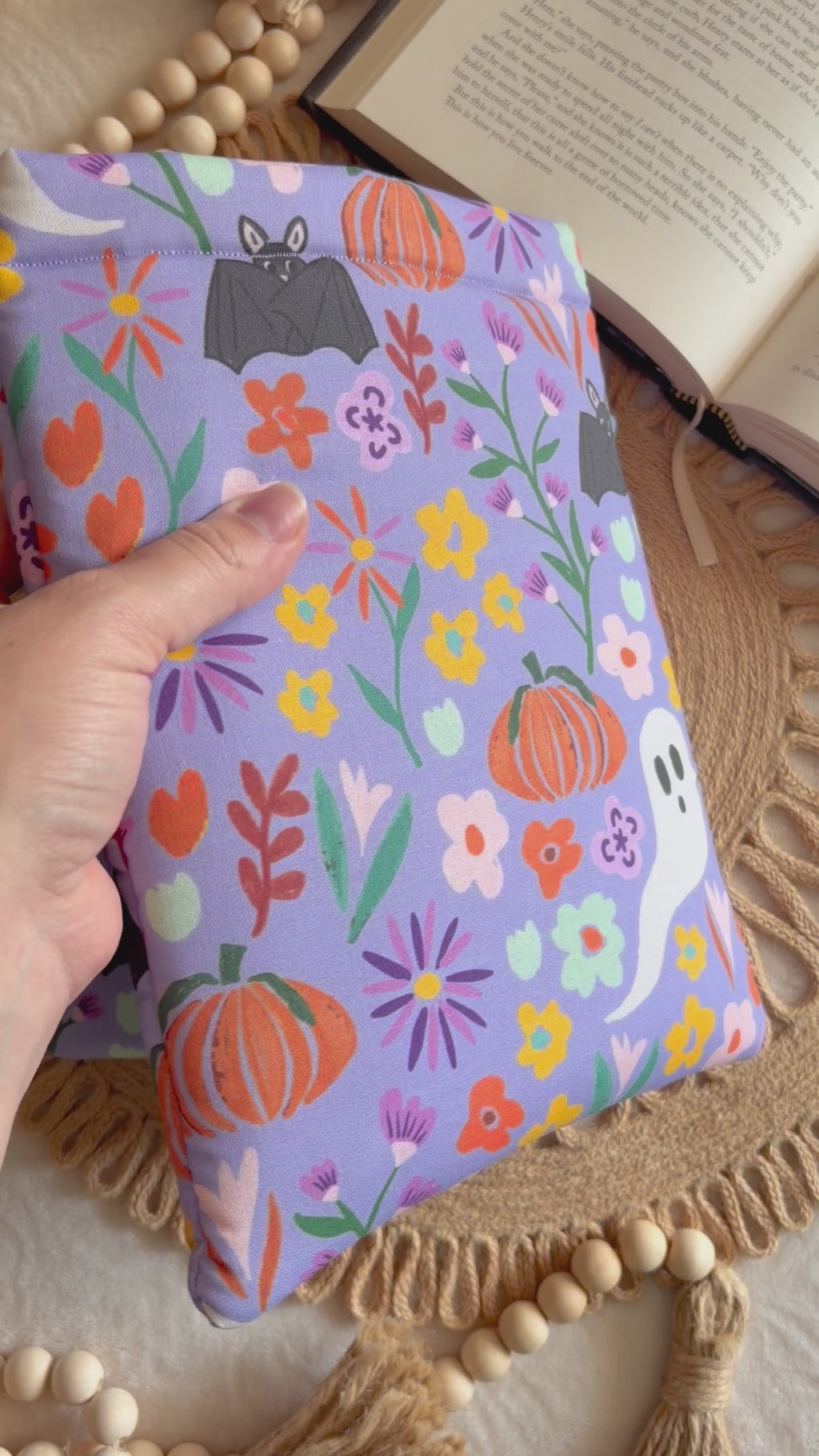 haunted garden book & kindle sleeve