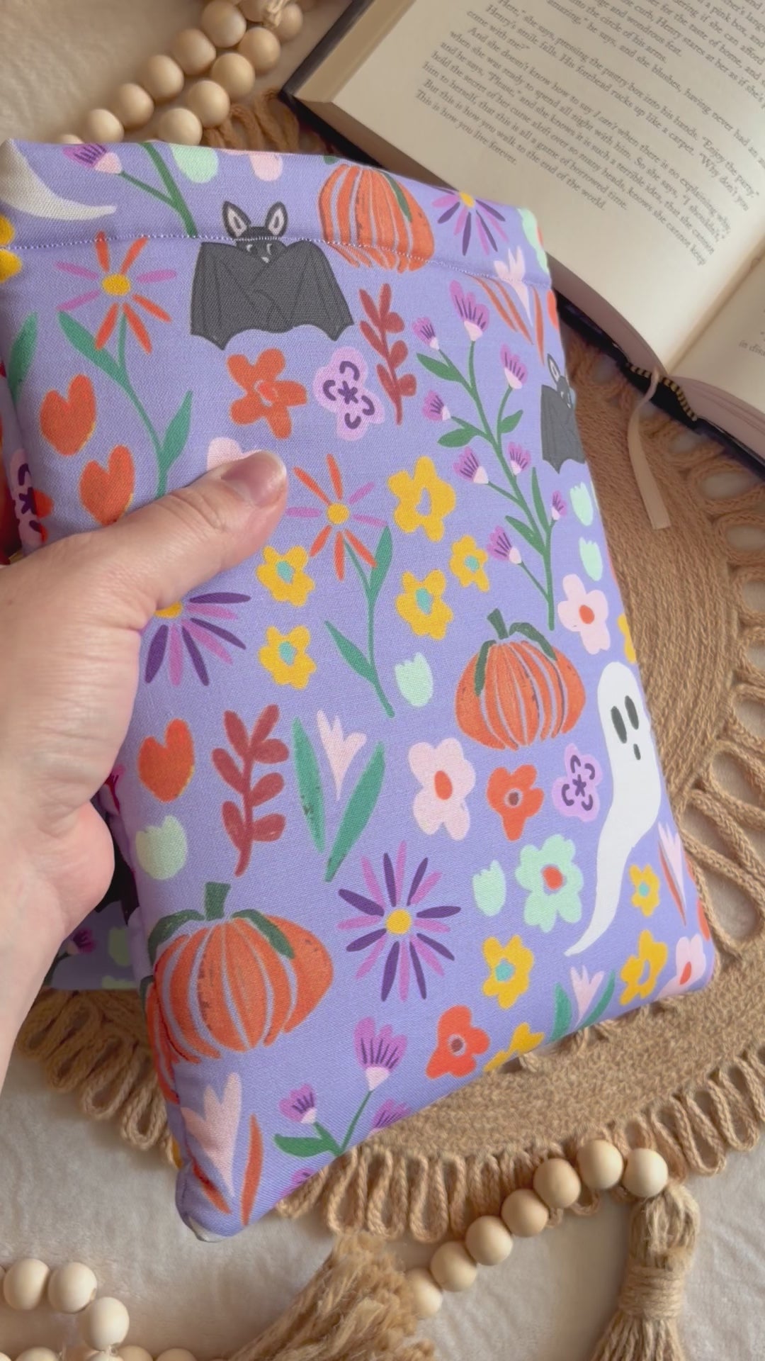 haunted garden book & kindle sleeve