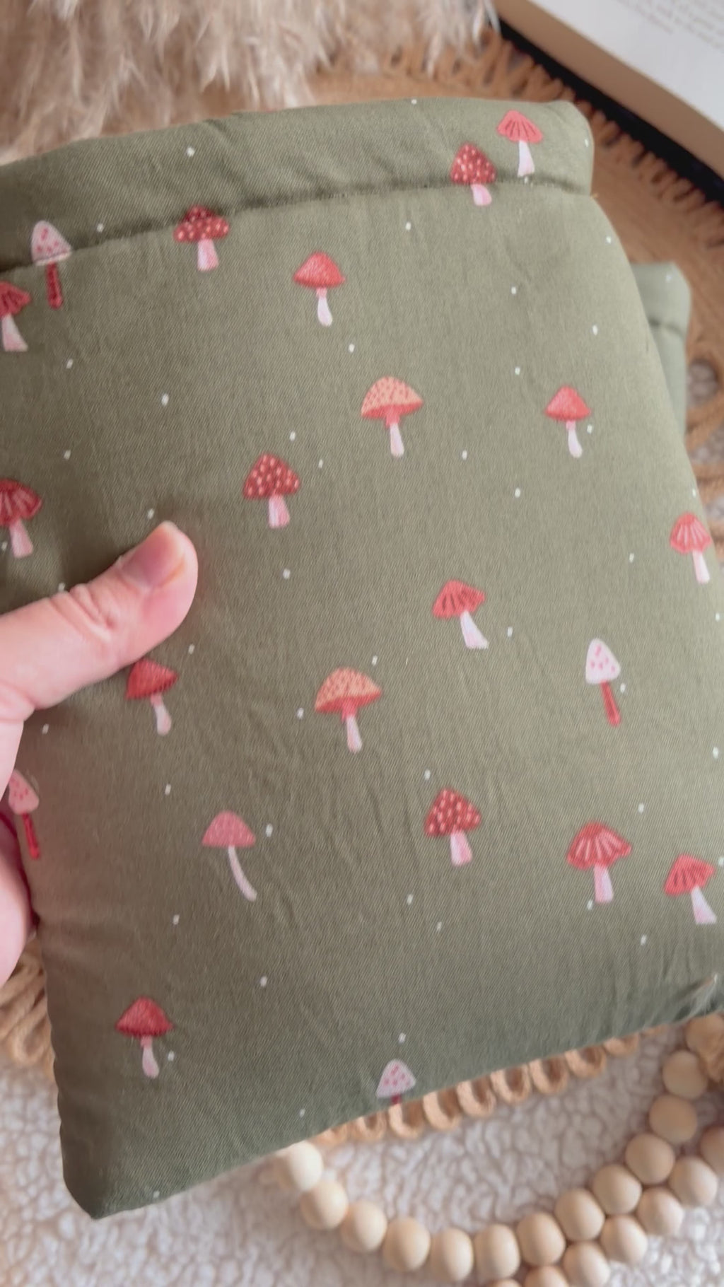 mushroom book & kindle sleeve