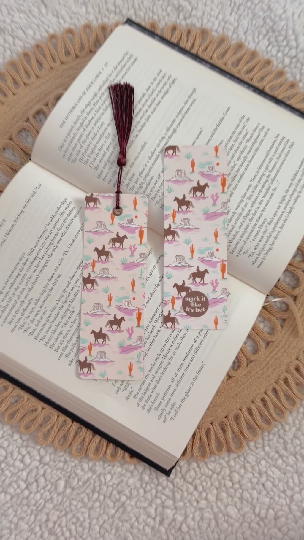 wild wild west bookmark