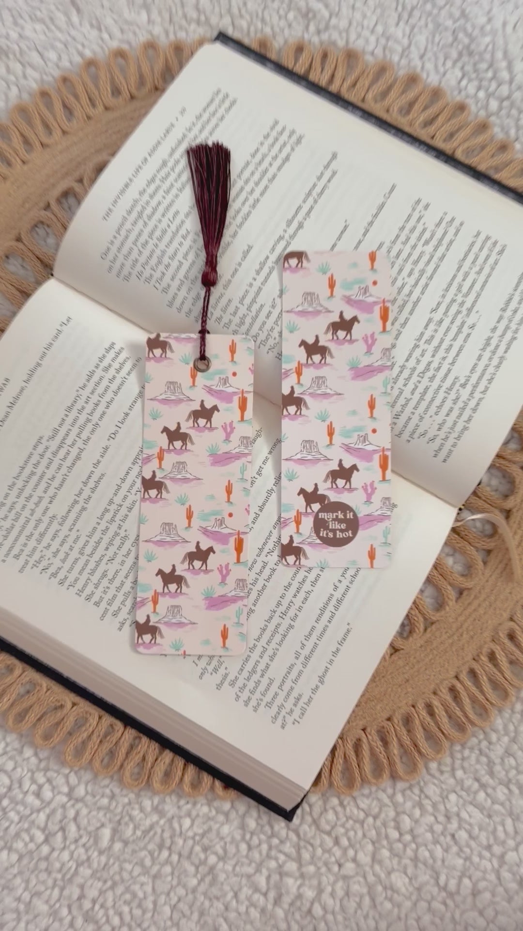 wild wild west bookmark