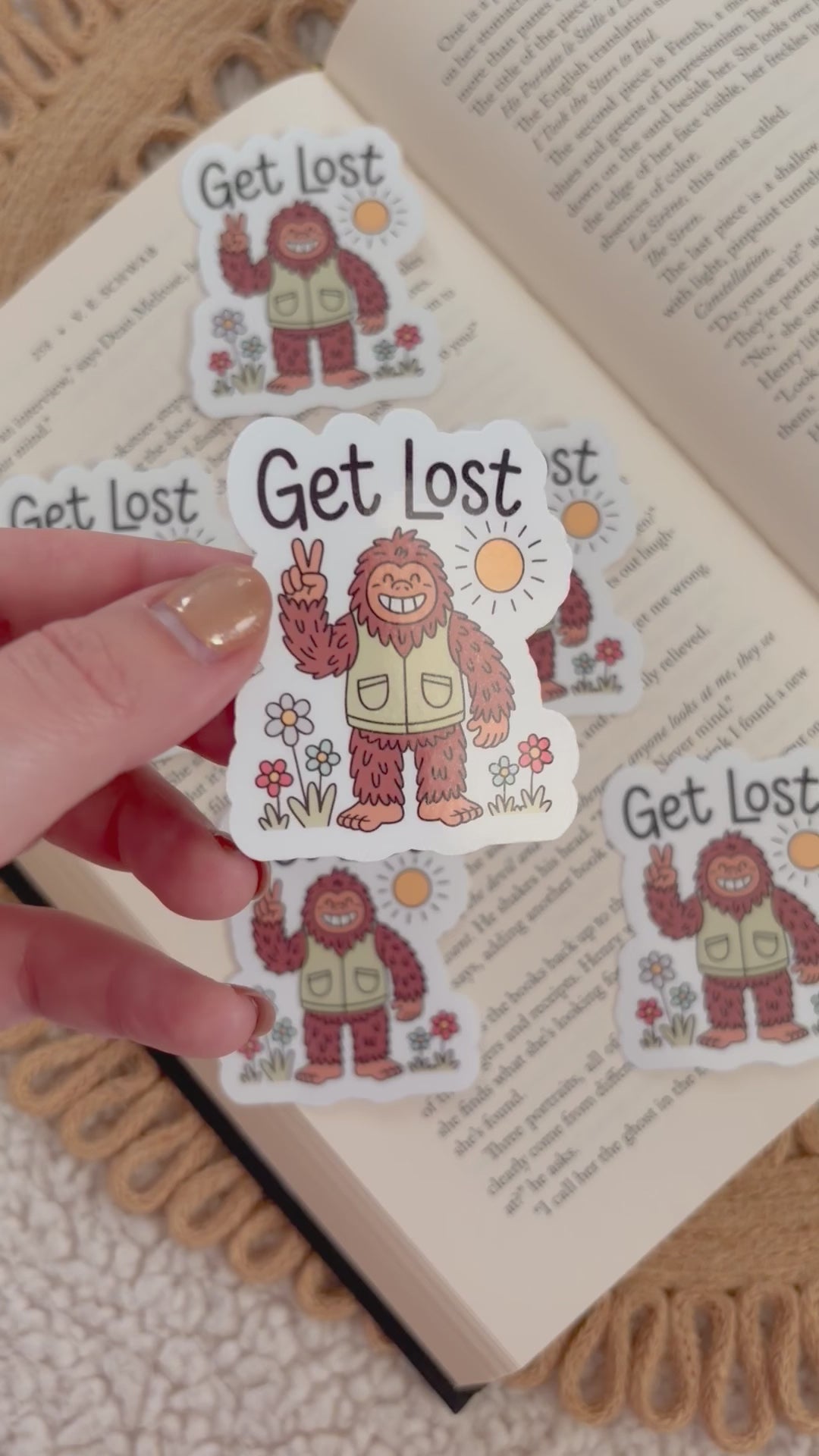 get lost sticker