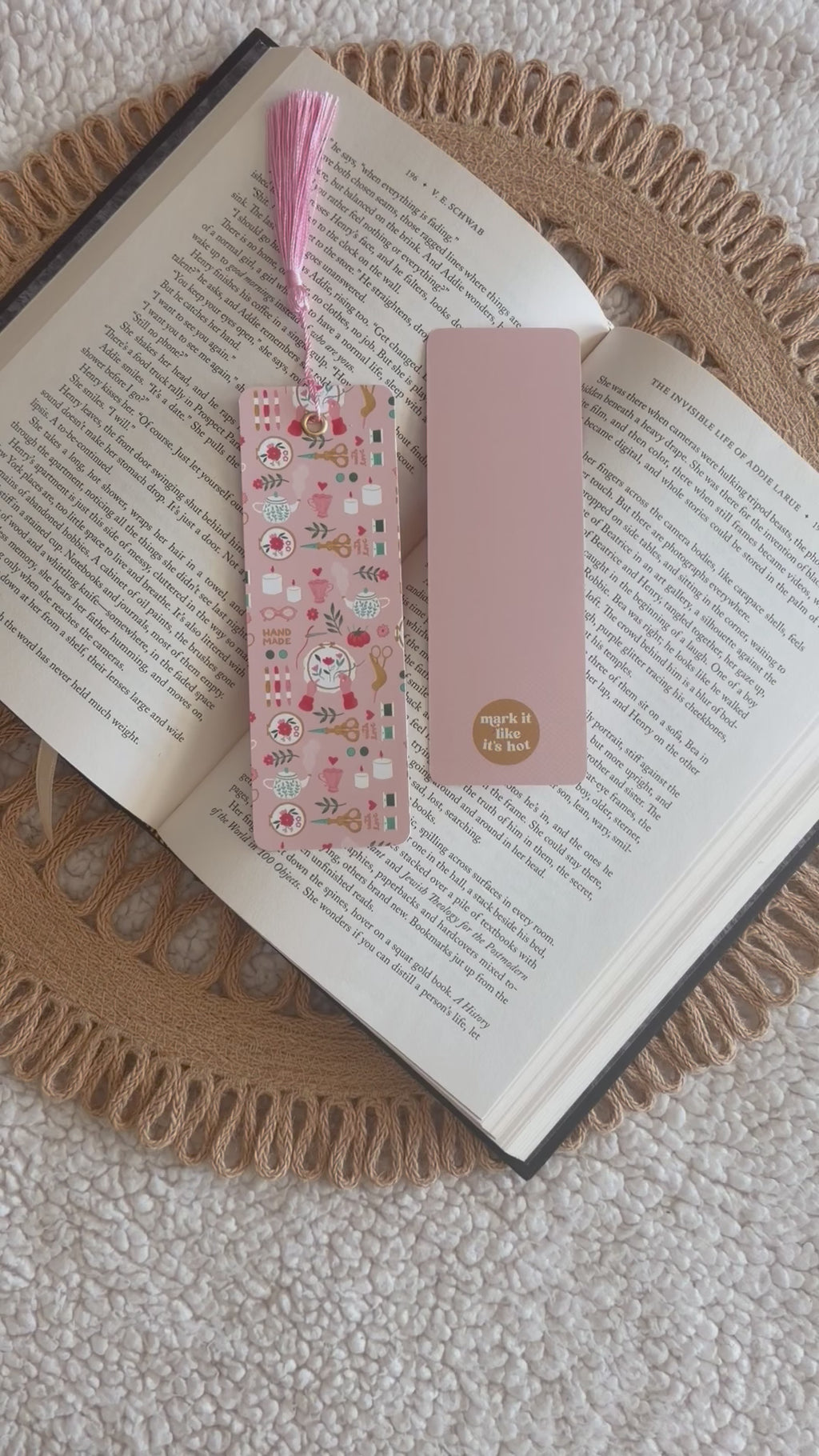 embroidery bookmark