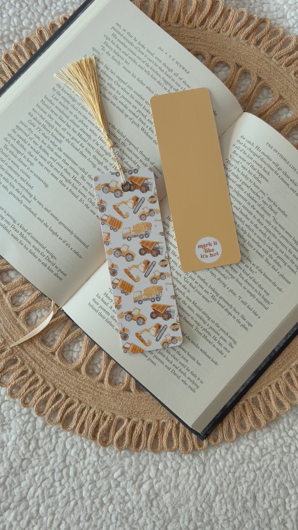 construction bookmark