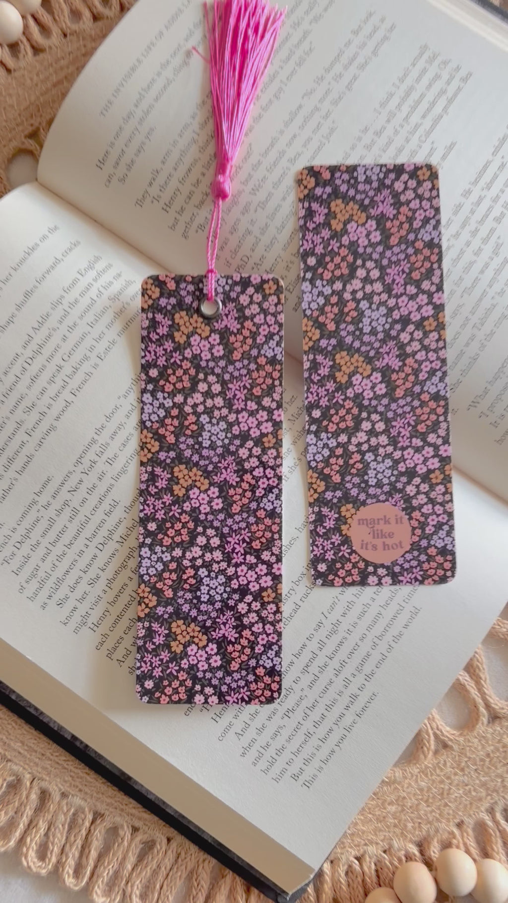 meadow at dark bookmark