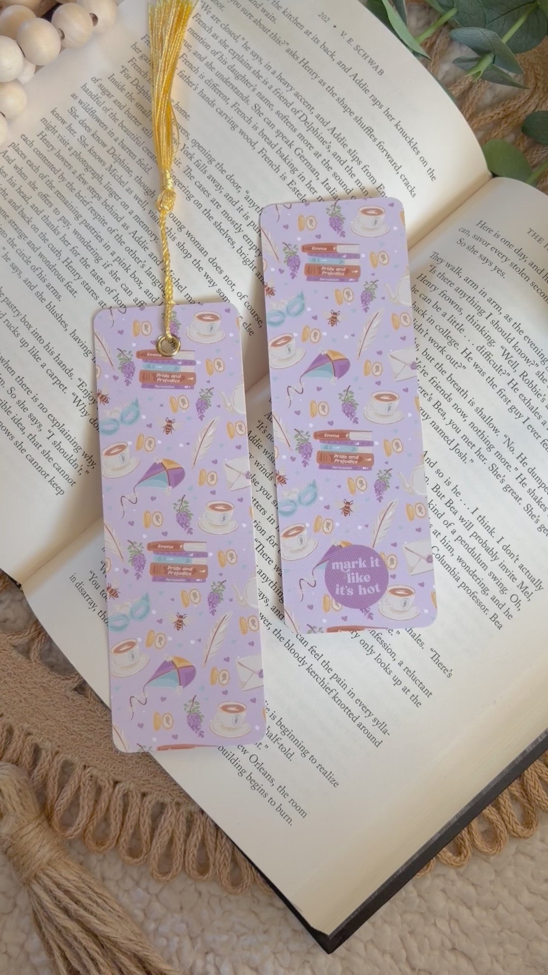 regency romance bookmark