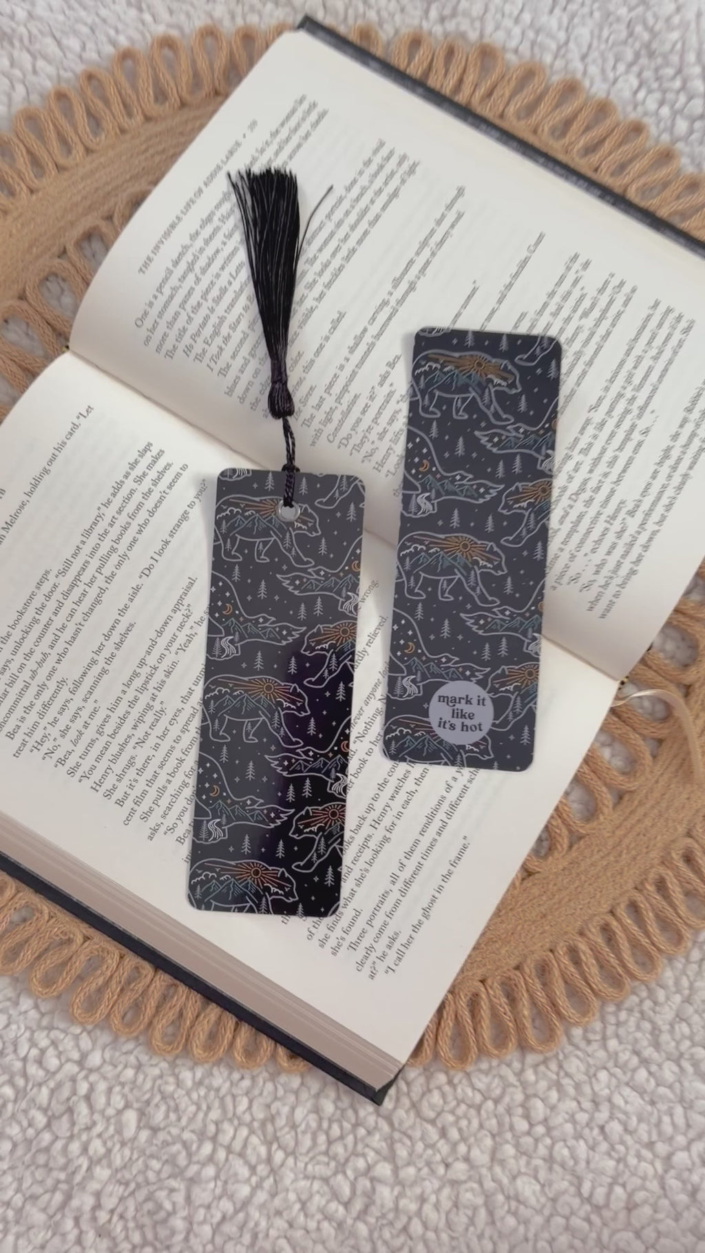 into the wild bookmark