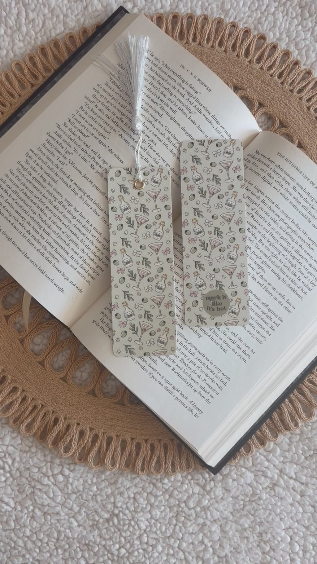 martini time bookmark