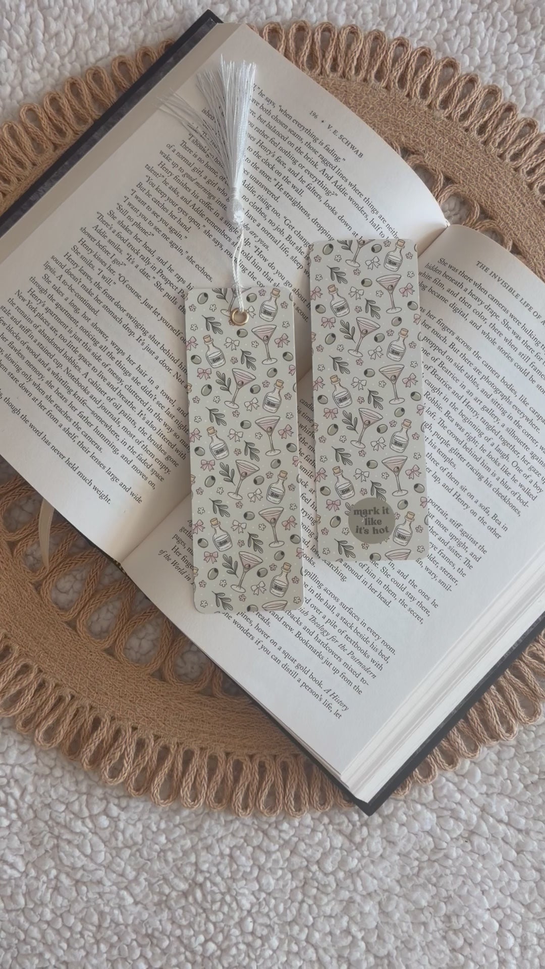 martini time bookmark