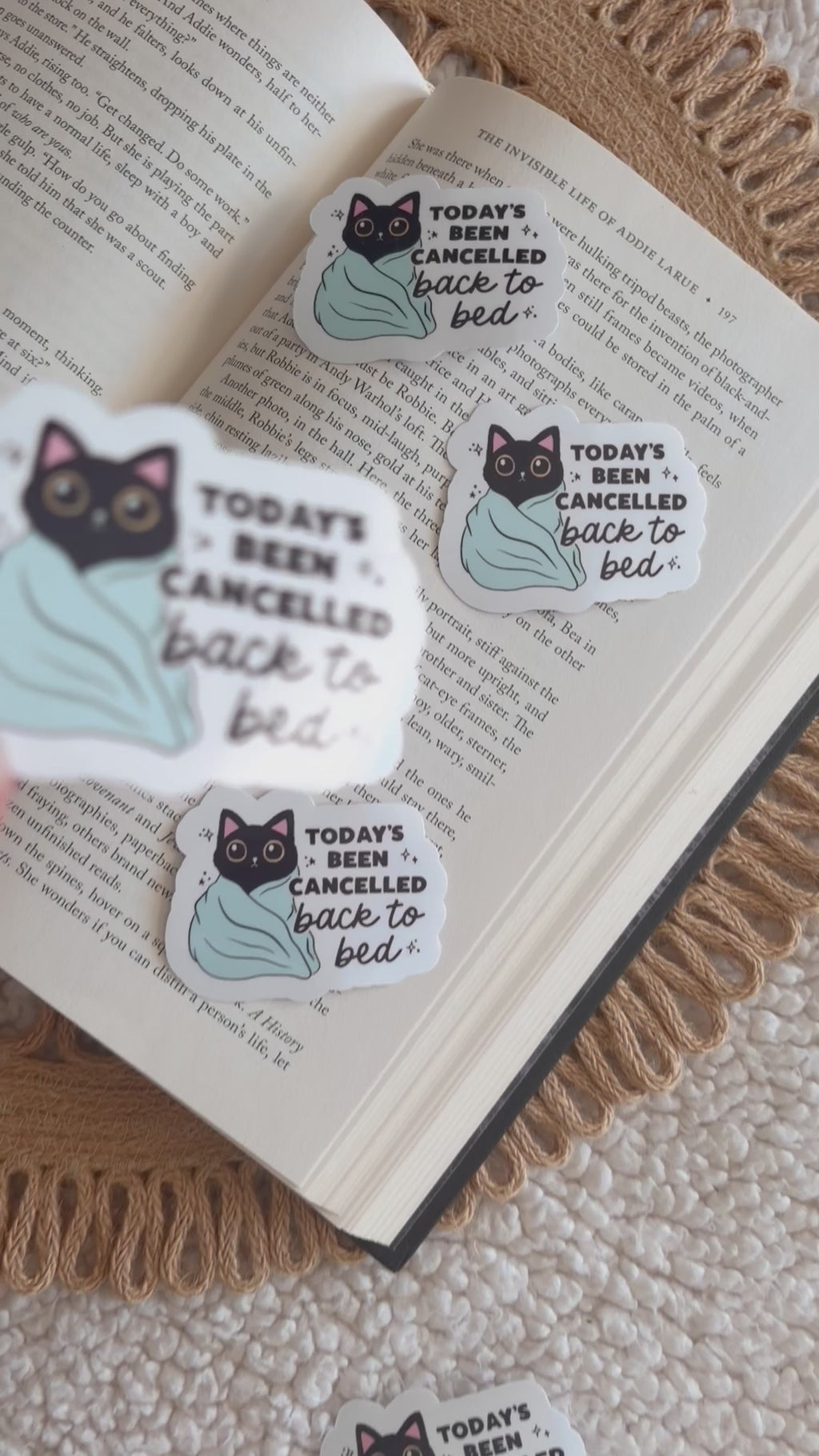 todays been cancelled sticker
