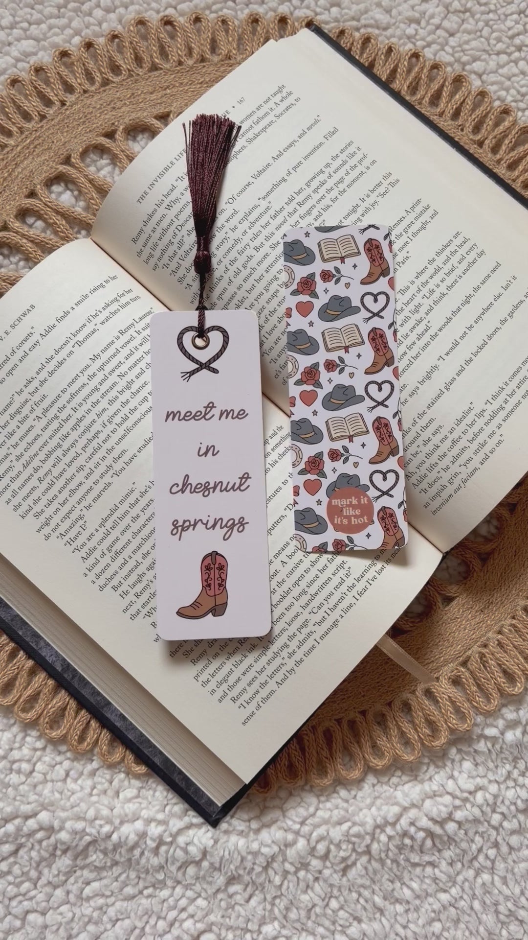 meet me in chestnut springs bookmark